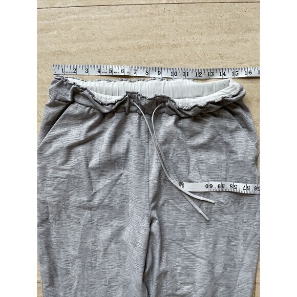Lululemon Women Jogger Camo Heather Grey Size 10 Texture Active Run - Picture 3 of 7
